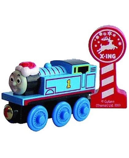Thomas locomotief kerst editie (thomas houten treinbaan)