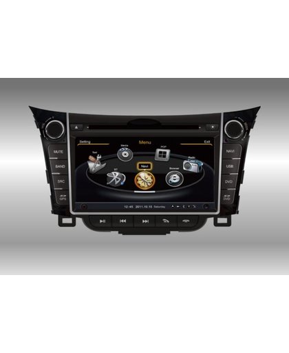 Audiovolt Autoradio 2-din navigatie Hyundai i30 2012-
