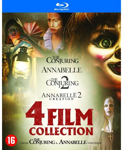 Annabelle 1 + 2 & The Conjuring 1 + 2 (Blu-ray)