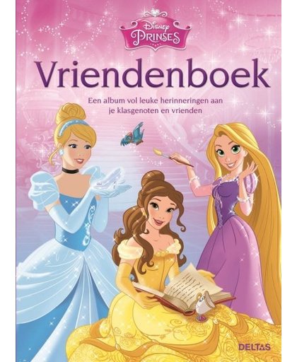 Deltas Disney Prinses vriendenboek roze