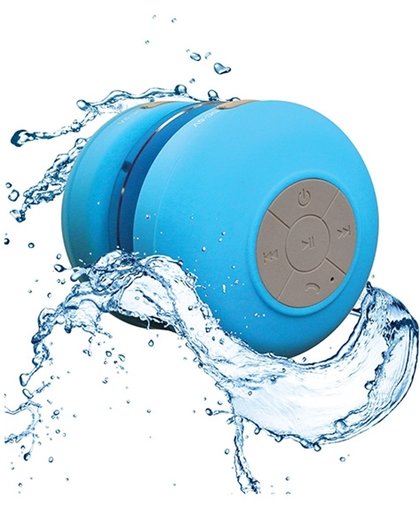 Bluetooth Waterbestendige Douche/Bad Mp3 Speaker/Radio - Blauw