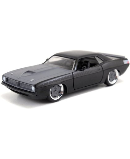 Letty's Plymouth Barracuda Fast And Furious modelauto 1:24 Jada