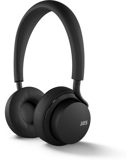 u-JAYS - On-Ear Koptelefoon - Gemaakt voor Apple iOS iPod / iPhone / iPad - Zwart