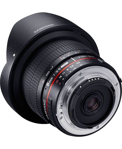 Samyang 8mm F3.5 Umc Fisheye Csii - Prime lens - geschikt voor Sony Systeemcamera
