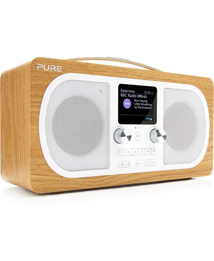 Pure Evoke H6 Persoonlijk Digitaal Eiken radio