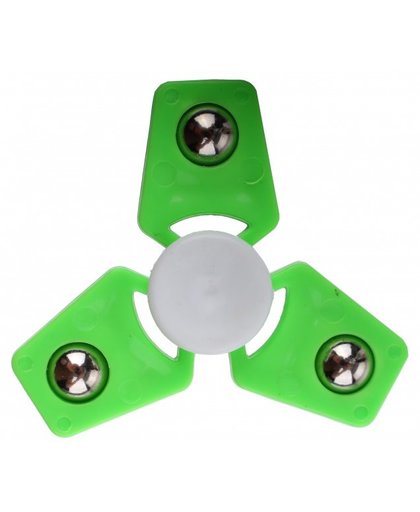 Amigo Fidget Spinner groen 3 poten