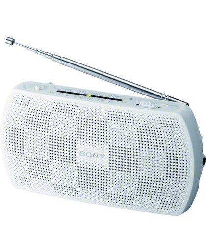 Sony SRF-18 Draagbaar Analoog Wit radio