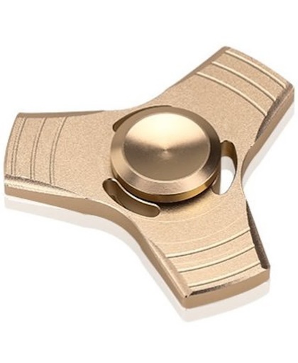 Fidget spinner Goud aluminium | Hand spinner | Anti-stress | Verslavende gadget