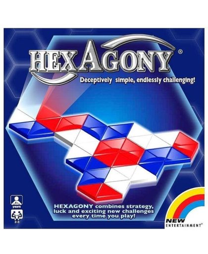 Hexagony het denk bordspel met driehoeken