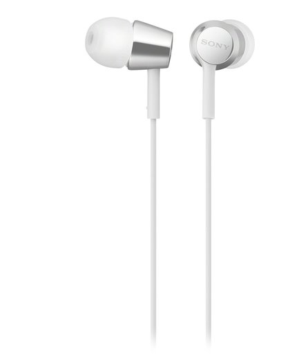 Sony MDR-EX155AP - In-ear oordopjes - Wit