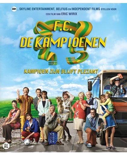 Fc De Kampioenen - Kampioen Zijn Blijft Plezant (Blu Ray)