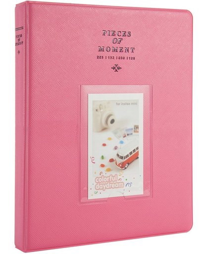 Polaroid foto album in de kleur donker roze - 128 foto's