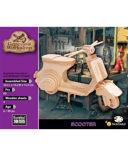 Eureka 3D Puzzel Gepetto's Scooter - Multiplex