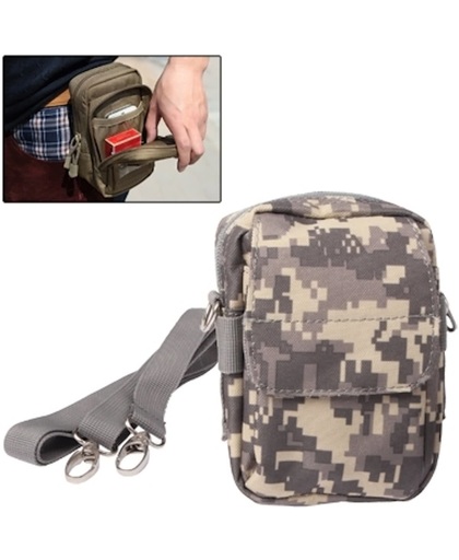 Multifunction Small Nylon Storage Waist Packs / Waist Bag (Camouflage)