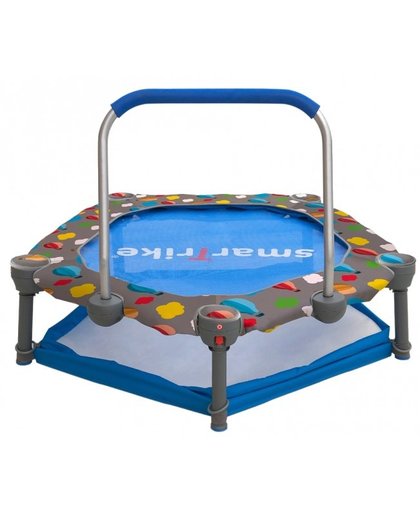 smarTrike trampoline/ballenbak junior blauw 90 cm