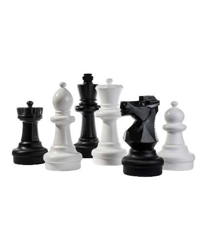 Rolly Toys schaakspel klein zwart/wit 31 cm