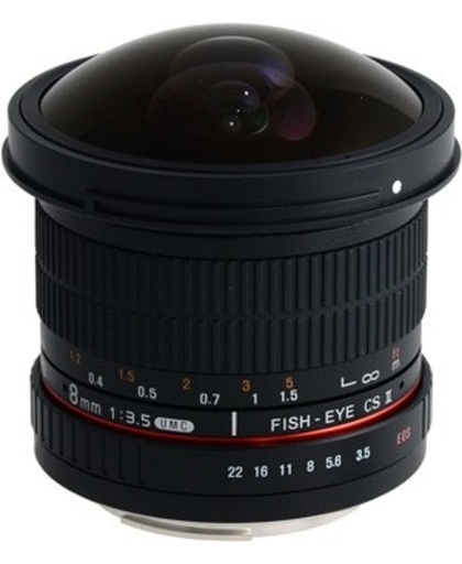 Samyang 8mm F3.5 Umc Fisheye Csii - Prime lens - geschikt voor Pentax Spiegelreflex