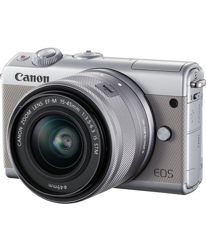 Canon EOS M100 SLR camerakit 24.2MP CMOS 6000 x 4000Pixels Zilver