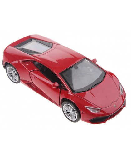 Welly schaalmodel Lamborghini Huracan rood