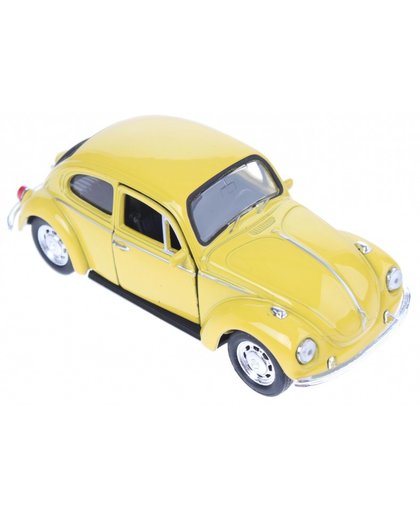 Welly schaalmodel Volkswagen Beetle geel