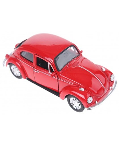 Welly schaalmodel Volkswagen Beetle rood