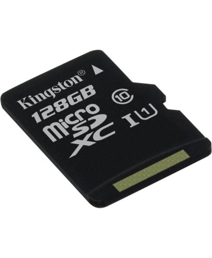 Kingston Technology microSDXC Class 10 UHS-I 128GB 128GB MicroSDXC UHS Klasse 10 flashgeheugen
