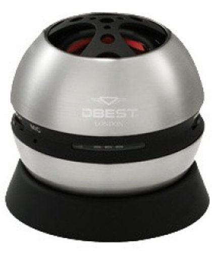 DBest - Bluetooth speaker & Hands-free Microfoon ( Carkit) -  Zilver
