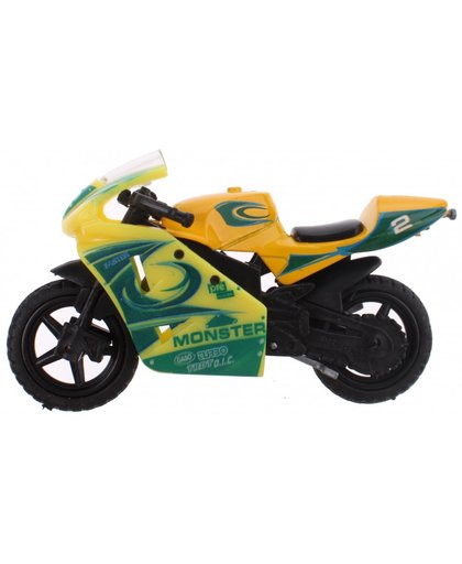 Johntoy motor Super Bike geel/groen