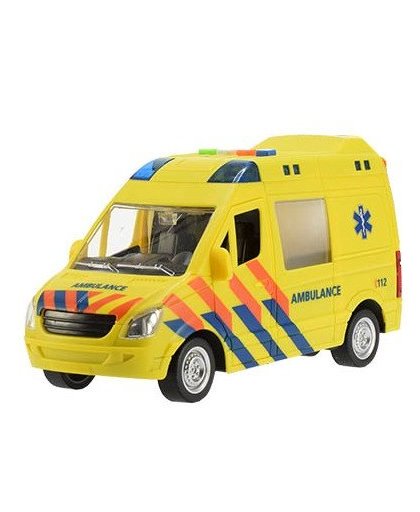Toi Toys ambulance met licht en geluid