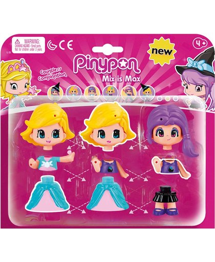 Pinypon Prinses en de heks - Speelfigurenset
