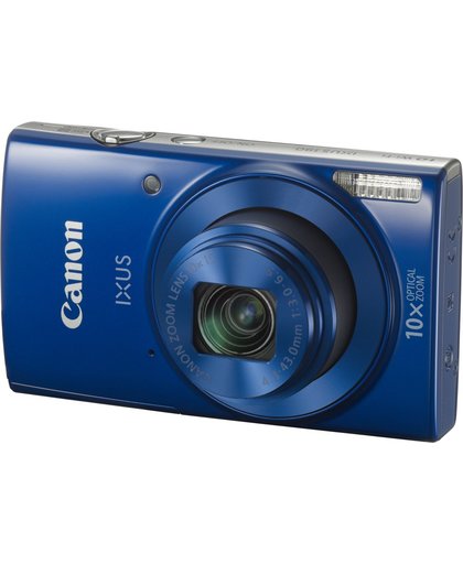 Canon Digital IXUS 190 Compactcamera 20MP 1/2.3" CCD 5152 x 3864Pixels Blauw