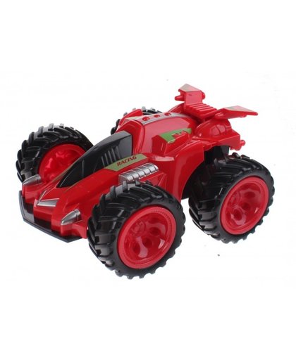 Toi Toys raceauto stunt rood