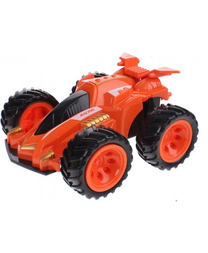 Toi Toys raceauto stunt oranje