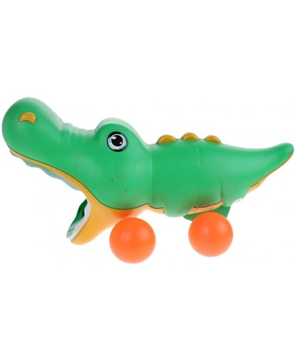 Toi Toys vangspel krokodil groen 22.5 cm