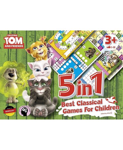 Talking Tom and Friends 5 in 1 Beste klassieke spellen voor kinderen