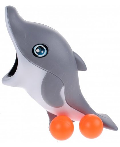 Toi Toys vangspel dolfijn grijs 22.5 cm
