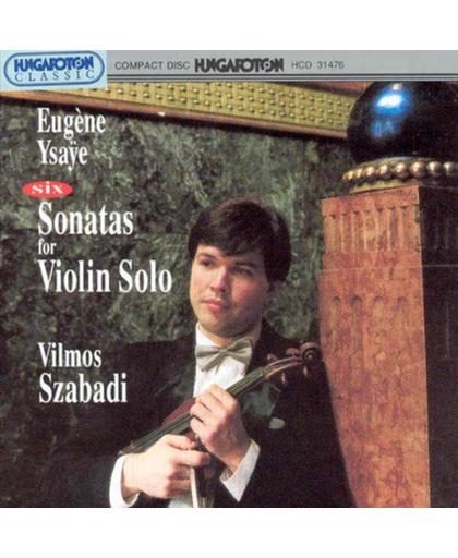 Szabadi V. (Violin) - Six Sonatas For Violin Solo Op