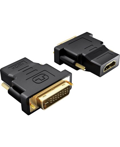 MMOBIEL HDMI / DVI Adapter / Vergulde connectoren / 1080p Full HD