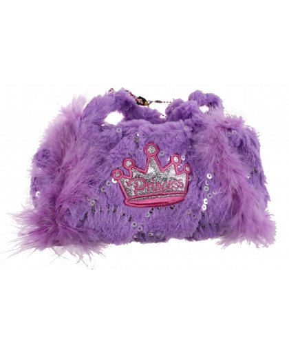 Toi Toys handtas Princess Bag paars 21 cm