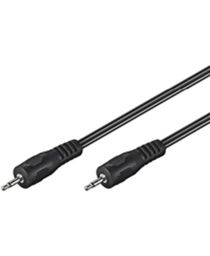 Wentronic AVK 314-150 1.5m 1.5m 3.5mm 3.5mm Zwart audio kabel