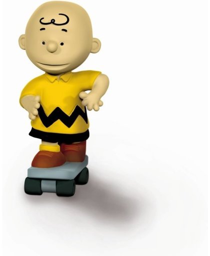 Peanuts - Charlie Brown op skate board - 5,5cm hoog