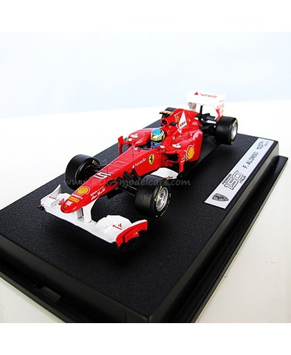 Hotwheels Racing 1:43 Ferrari 150 Italia (Fomule 1 wagen seizoen 2011) #5 Fernando Alonso