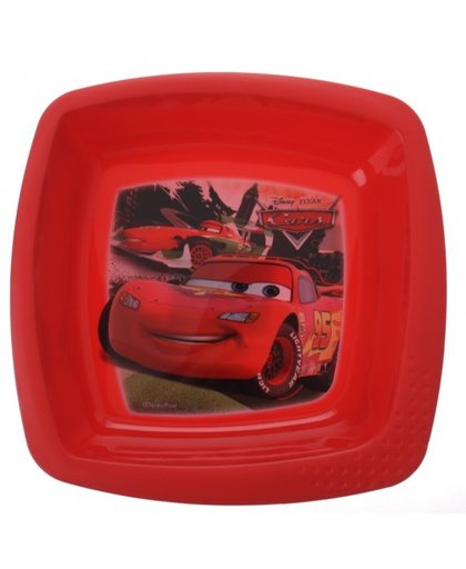 Trudeau schaal Cars kunststof rood 15 x 14 x 3 cm