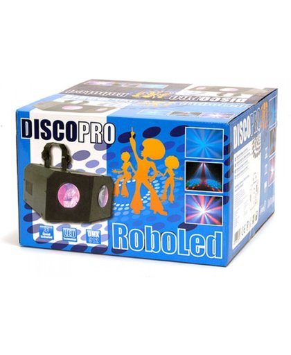DiscoPro RoboLED dubbel lichteffect - 128 LED s