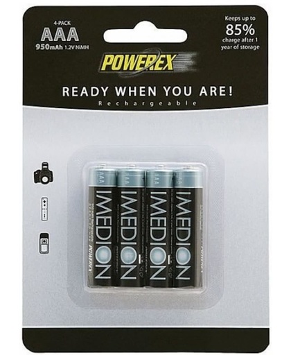 Imedion AAA 950mAh Oplaadbare Batterij Blister - SKU: NK132