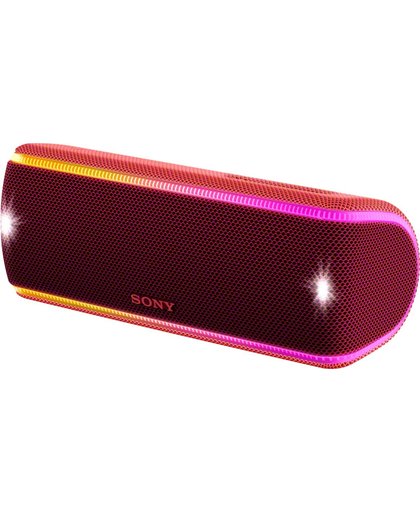 Sony SRS-XB31 Draadloze stereoluidspreker Rood