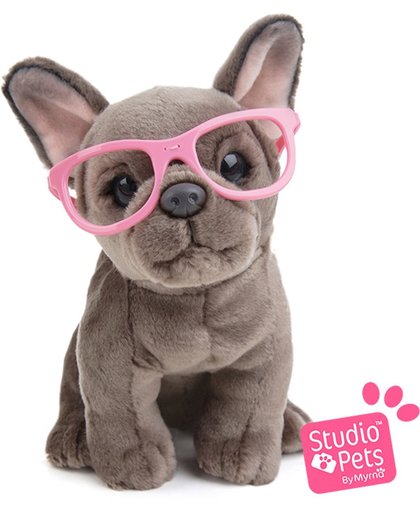 Shady - Studio Pets pluche Franse bulldog puppy