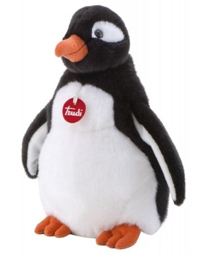 Trudi knuffel pinguïn Gina zwart/wit 35 cm
