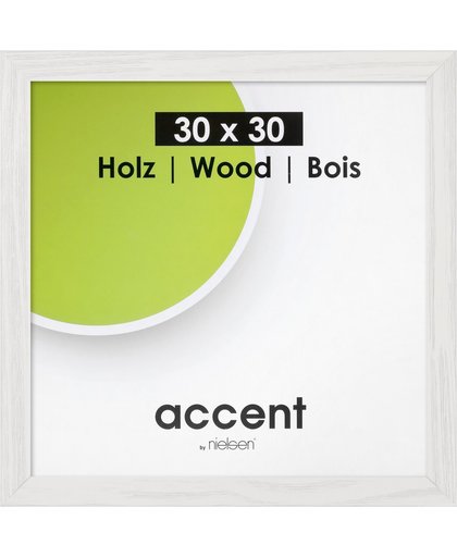 Nielsen Accent Magic 30x30 hout wit 9733000
