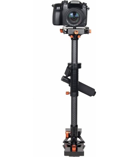 YELANGU S800 Professional 47-80cm Maximum Burden 5kg Carbon Fibre Handheld Stabilizer voor DSLR & DV Digital Video & other Cameras
